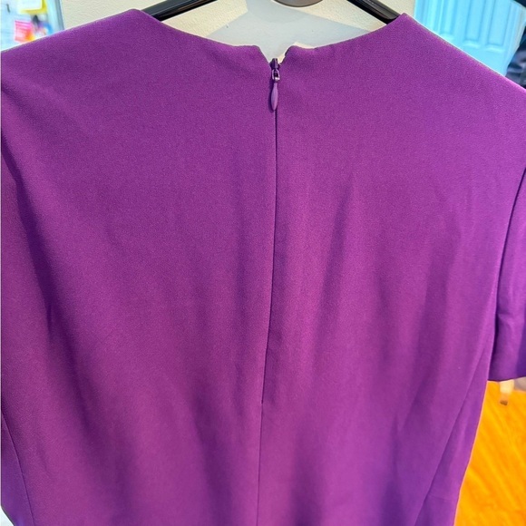 ARITZIA BABATON Patricio purple mid-length short sleeved dress (US size 6) - Picture 4 of 5